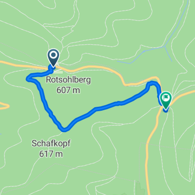 Einfache Fahrt Totenkopfhütte