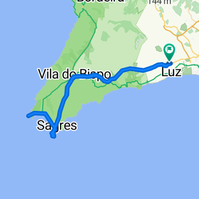 Camping Yelloh  Luz - Cabo São Vicente - retour