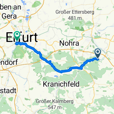 C. Oettern-Bad Berka-EGApark Erfurt