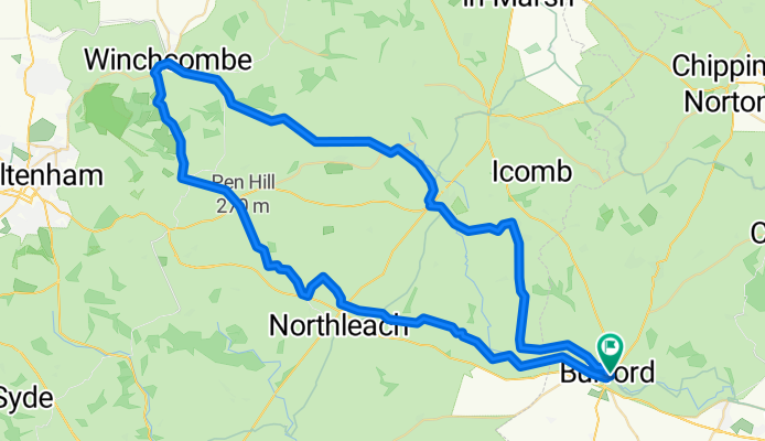 Burford-Winchcombe-Burford