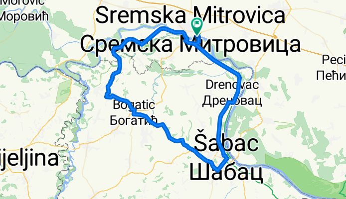 Tour de Mitrovica - Zasavica - Sabac