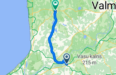 Route in der Bikemap App öffnen