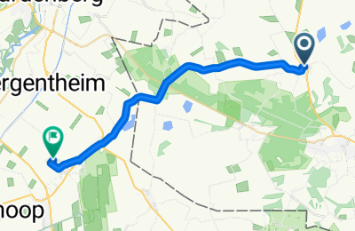 Route in der Bikemap App öffnen