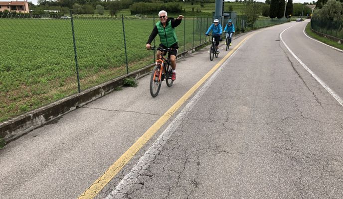 Zdjęcie 2 trasy Bikemap „Gemütliche Route in Lazise”