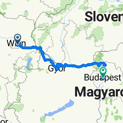 EV6 - Wein to Budapest
