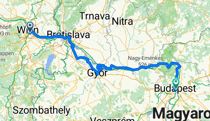 EV6 - Wein to Budapest