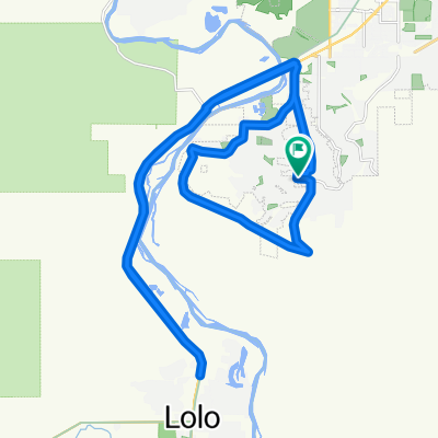Slow ride in Missoula