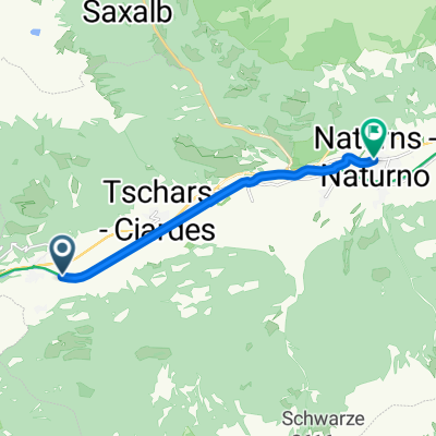 Einfache Fahrt in Naturns