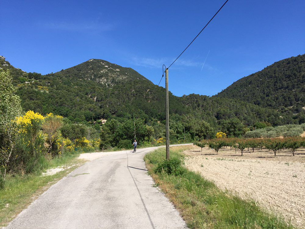 Moderate Route in Aubres