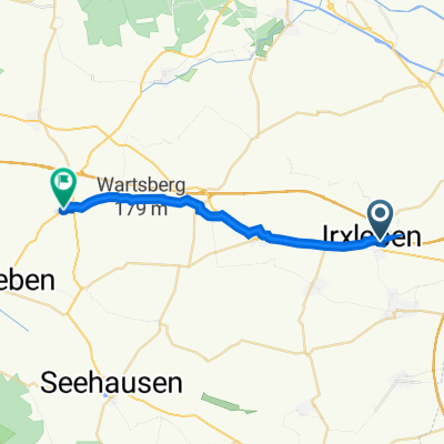 Irxleben, Hohe Börde nach Hakenstedt