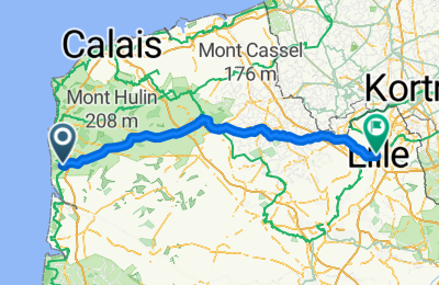 Route in der Bikemap App öffnen