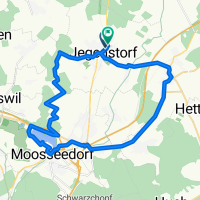 Route rund um Jegenstorf