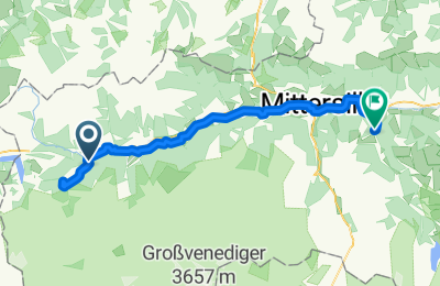 Route in der Bikemap App öffnen