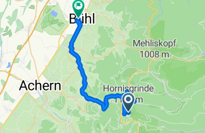 Route in der Bikemap App öffnen
