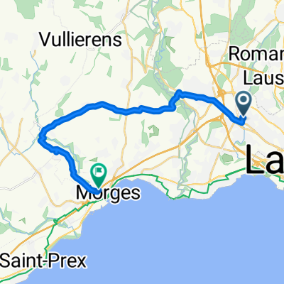 Renens-Vufflens via St-Saph.