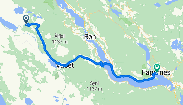 Mjølkevegen dag 1 Hytte-Fagernes bus