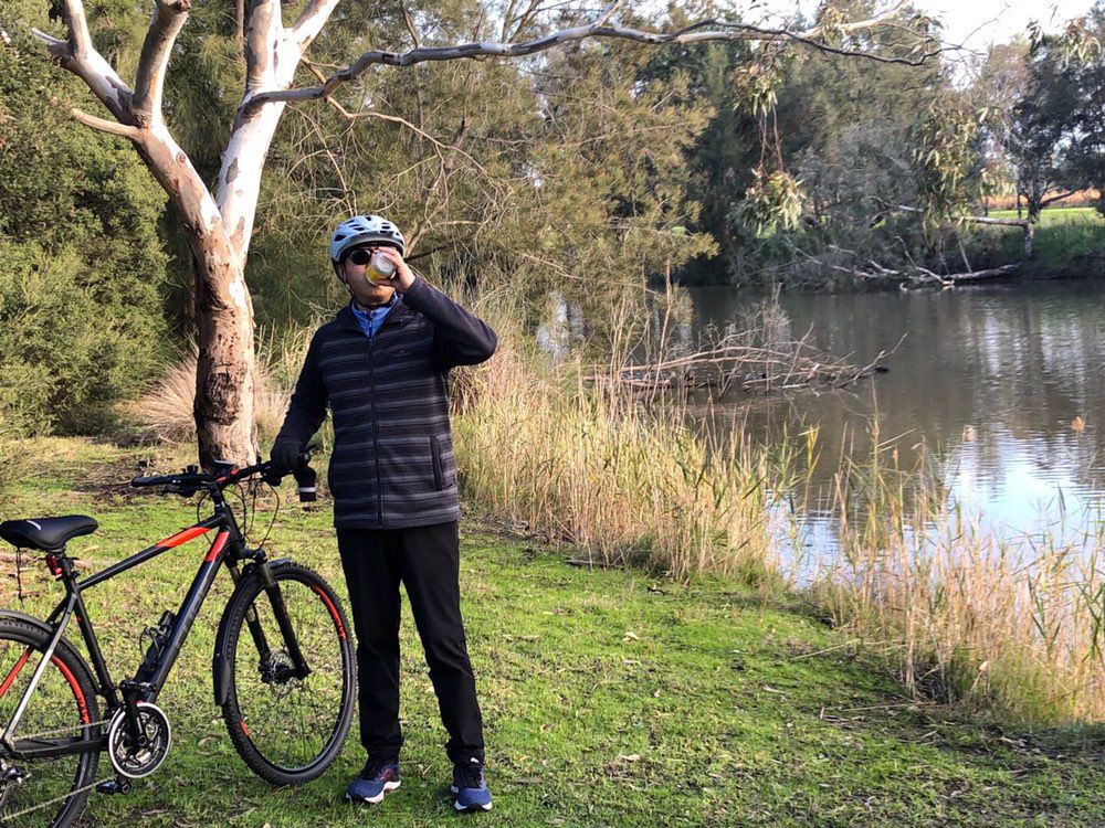 Slow ride in Geelong