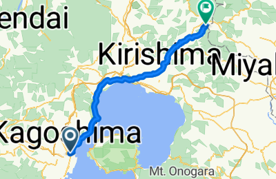 Route in der Bikemap App öffnen