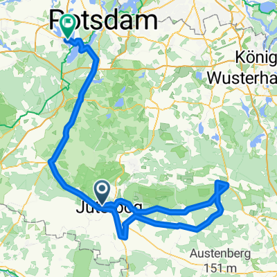 511. Mühlenberg, Jüterbog und Waldbrandwald