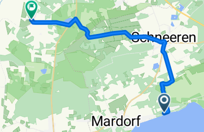 Route in der Bikemap App öffnen
