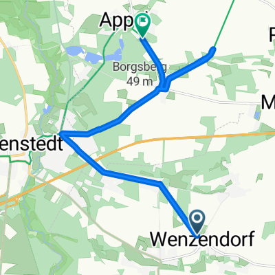 Gemütliche Route in Appel
