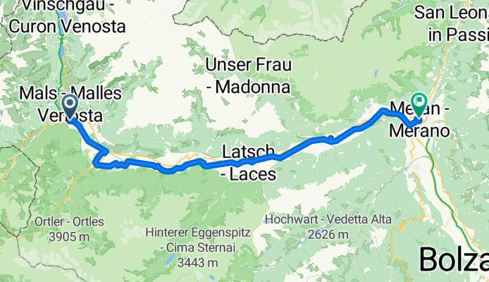 VCA 9: Glorenza-Naturno-Merano