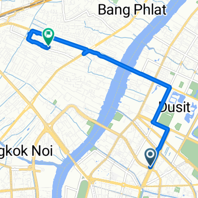 Moderate route in Bangkok