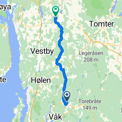 Steady ride in Ås