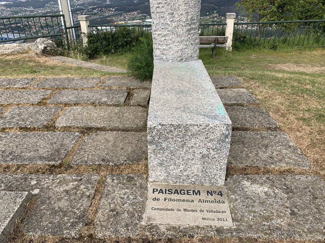 Plaza de España hasta Mirador do Monte Cepudo, Vigo.