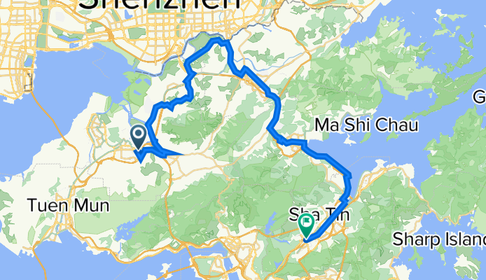 Yuen Long to Sha Tin