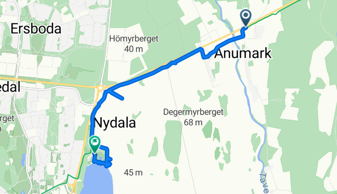Easy ride in Umeå