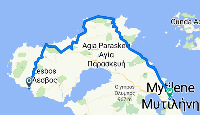 Lesvos loop day 2
