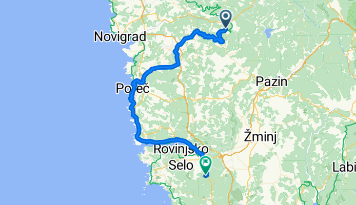 parenzana motovun-Bale
