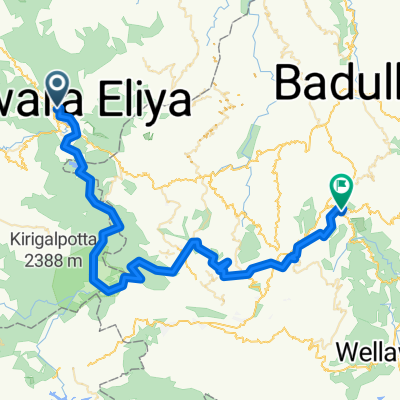 nuwara Eliya nach Ella