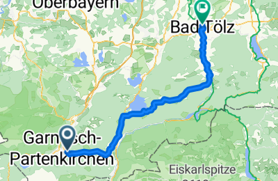 Route in der Bikemap App öffnen
