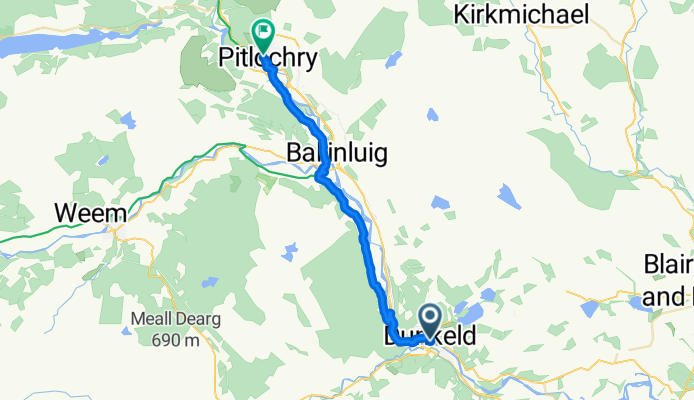 Szkocja 3 Dunkeld -  Pitlochry