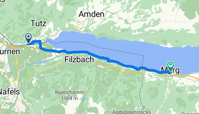 Moderate Route in Murg
