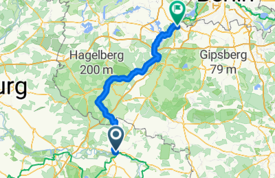 Route in der Bikemap App öffnen