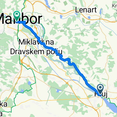 Ptuj to Maribor