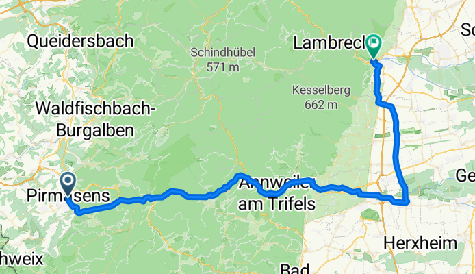 Pirmasens - Neustadt/Weinstr.