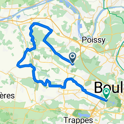 Itinéraire modéré en Versailles