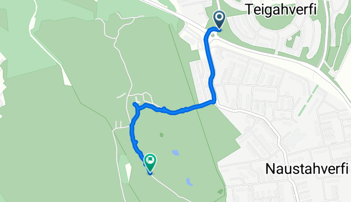 Slow ride in Akureyri