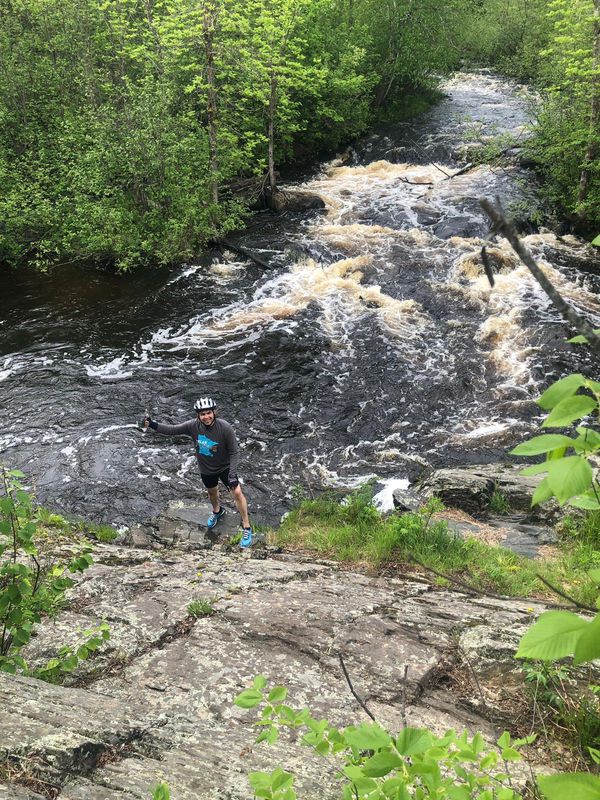 Slow ride in Cloquet