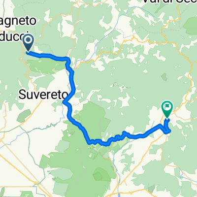 Massa Maritima Toskánsko