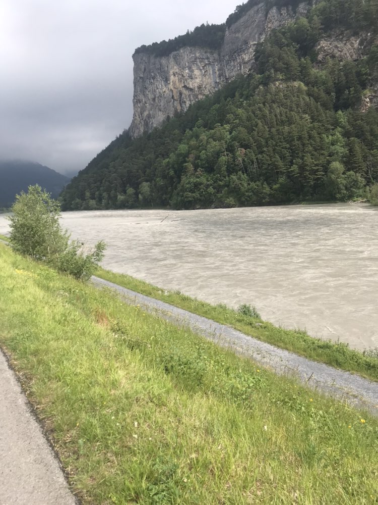 Route im Schneckentempo in Bad Ragaz