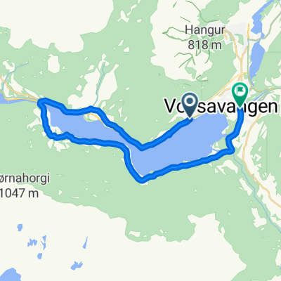 Vangsvatnet uten sentrum
