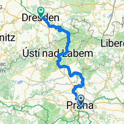 Prag - Dresden Moldau-Elbe