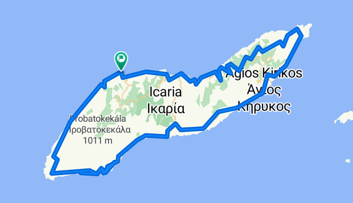 Ikaria Umrundung