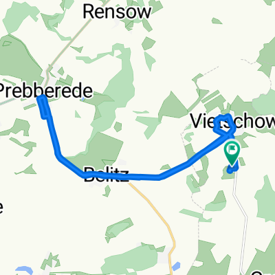 Moderate Route in Groß Wüstenfelde