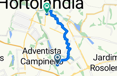 Route in der Bikemap App Ăśffnen